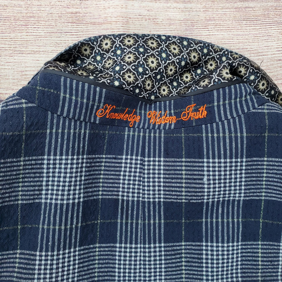 Robert Graham Rosberg Sport Coat Plaid Men's Size 44 - Picture 10 of 12